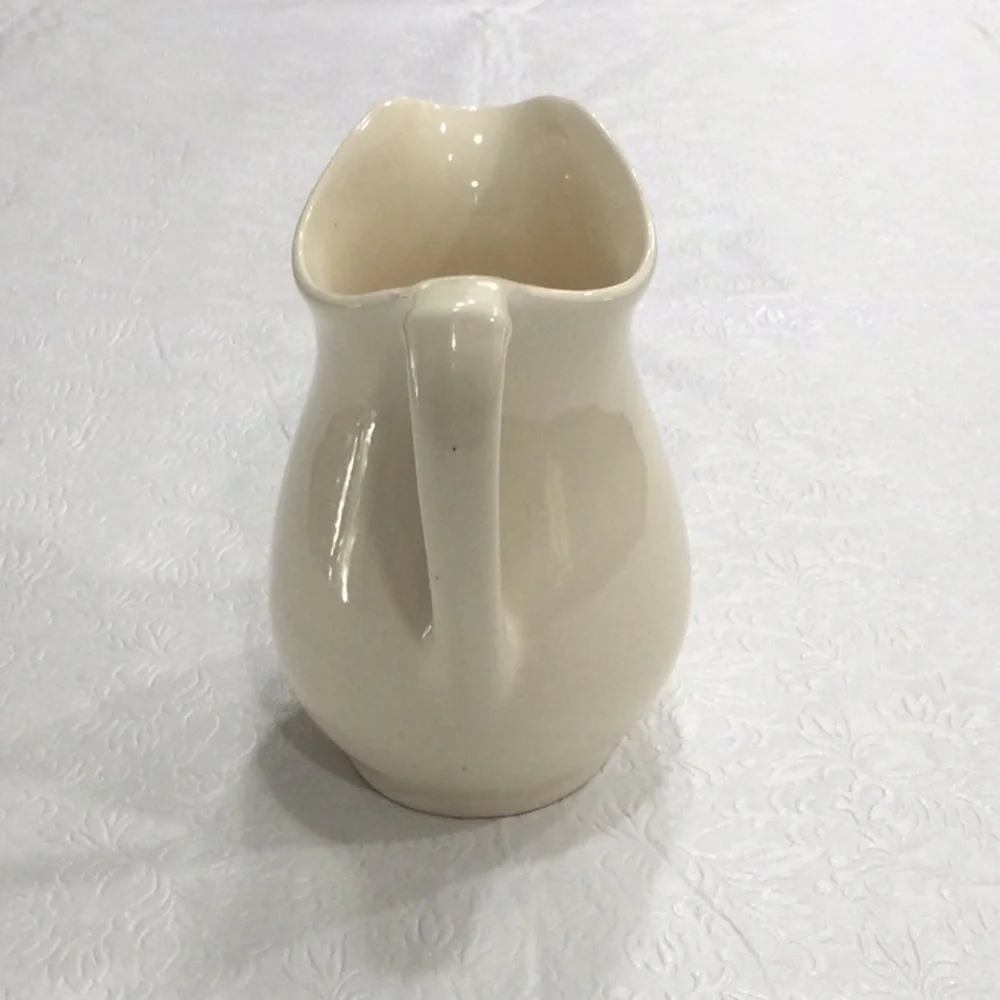 Water Pitcher Small Vintage White